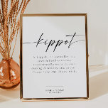 BLAIR Modern minimalist Kippot Kippah Wedding Poster<br><div class="desc">Dit "kippot"-teken (yarmulke) heeft een elegant handgeschreven lettertype en een modern minimalistisch ontwerp. Verander eenvoudig de kleuren en bewerk *most* formuleringen om aan de behoeften van uw gelegenheid te voldoen. Dit teken is perfect voor je hedendaagse, industriële of bohemische bruiloft of andere feestelijkheden. Paar met andere punten van het Collectie...</div>