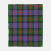 Blair Modern Schotse ruit Fleece Deken (Voorkant)