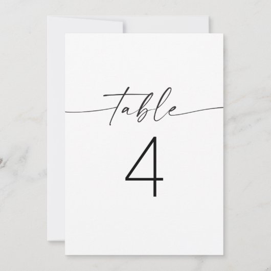 BLAIR Moderne Bohemen Lettertypetabel Kaart (Achterkant)