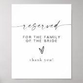 BLAIR Moderne Bohemen, voorbehouden voor de Bride- Poster (Voorkant)