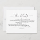 BLAIR Moderne Bohemian Simple Details Insert Kaart (Voorkant)