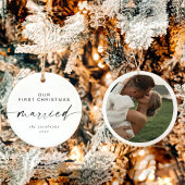 BLAIR Moderne minimale 1-kerstfeestdag Keramisch Ornament