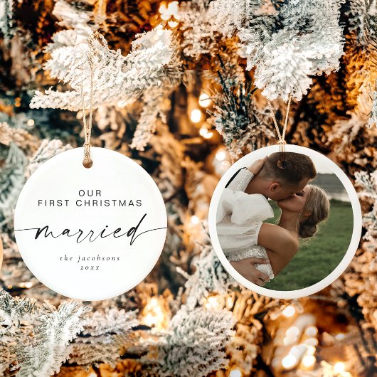 BLAIR Moderne minimale 1-kerstfeestdag Keramisch Ornament