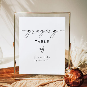 BLAIR Moderne Minimale Bohemische Grazing Tabel Poster