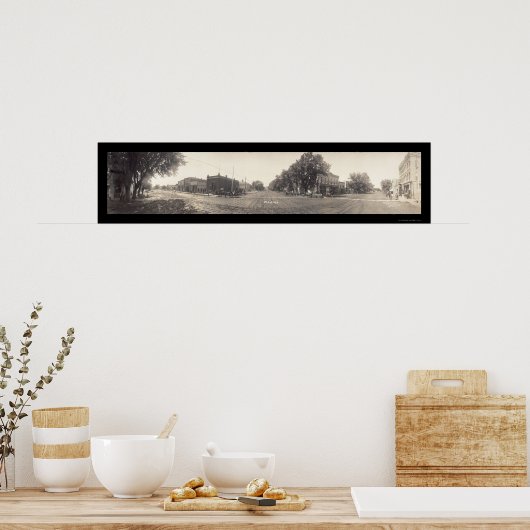 Blair, NE Foto 1908 Poster (Keuken)