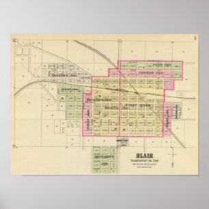 Blair, Nebraska Poster