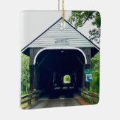 Blair Overdekte Brug Keramisch Ornament (Rechts)
