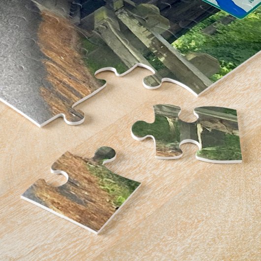 Blair Overdekte Brug Legpuzzel (Zijkant)