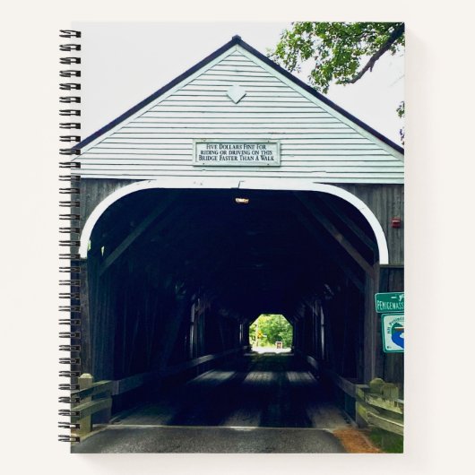 Blair Overdekte Brug Notitieboek (Voorkant)