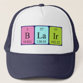 Blair Periodieke Naam pet (Voorkant)