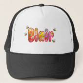 Blair - personalised hats for her trucker pet (Voorkant)