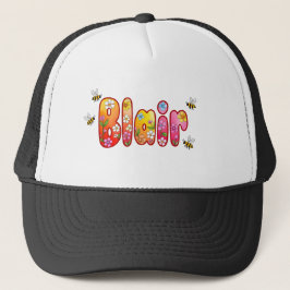 Blair - personalised hats for her trucker pet