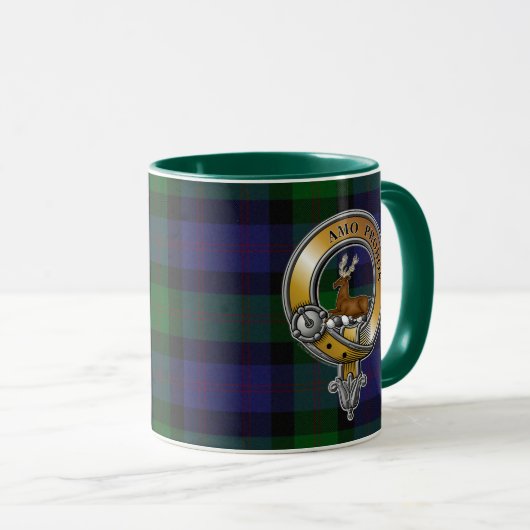Blair Tartan & Badge Mok (Voorkant rechts)