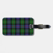 Blair Tartan Bagagelabel (Achterkant horizontaal)