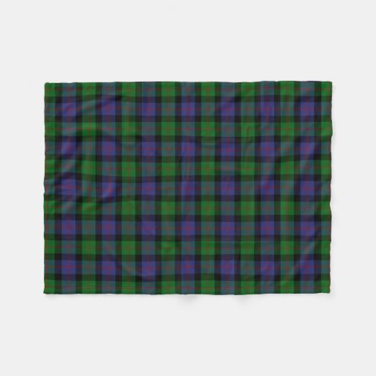 Blair Tartan Fleece Deken (Voorkant (Horizontaal))