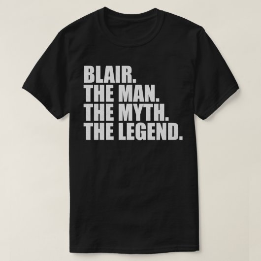 BlairBlair Achternaam Blair Surna T-shirt (Design voorkant)