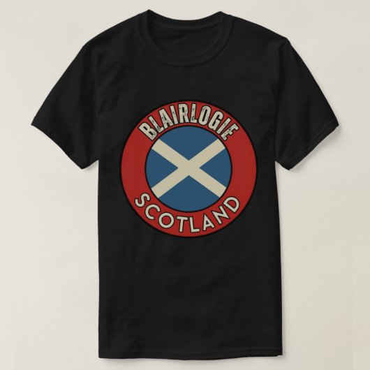Blairlogie, Schotland T-shirt (Design voorkant)