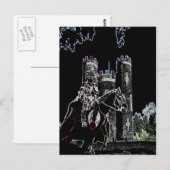 Blaise castle's avond briefkaart (Voorkant / Achterkant)