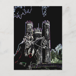 Blaise castle's avond briefkaart