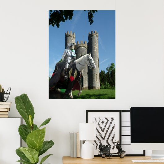 Blaise castle's Knight Poster (Thuiskantoor)