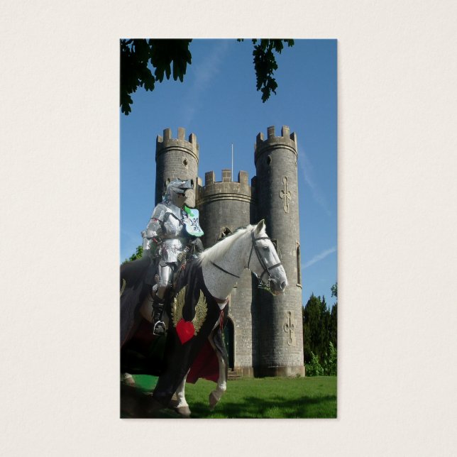 Blaise castle's Knight Visitekaartjes (Voorkant)
