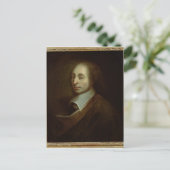 Blaise Pascal c.1691 Briefkaart (Staand voorkant)