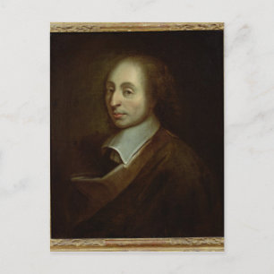 Blaise Pascal c.1691 Briefkaart