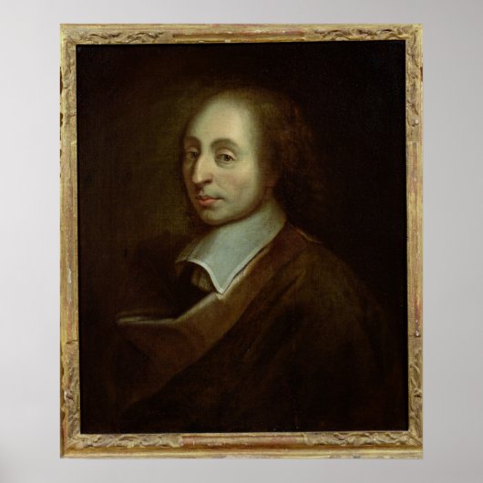 Blaise Pascal c.1691 Poster (Voorkant)