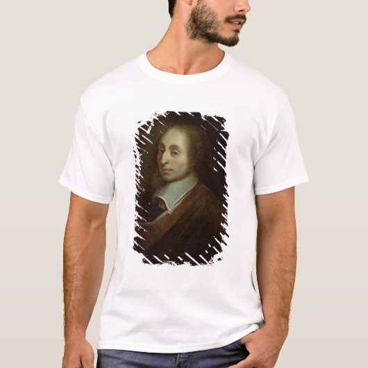 Blaise Pascal c.1691 T-shirt (Voorkant)