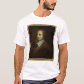 Blaise Pascal c.1691 T-shirt (Voorkant)