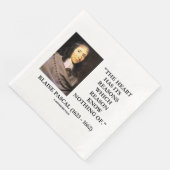 Blaise Pascal Heart Reasons Reason Ken niets Servet (Hoek)