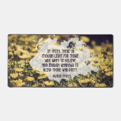 Blaise Pascal Inspirerend quote "In Faith" Bureaumat (Voorkant)