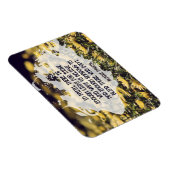 Blaise Pascal Inspirerend quote "In Faith" Flexi Magneet (Rechterzijde)