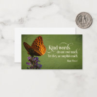 Blaise Pascal Inspirerend Quote "Vriendelijke woor