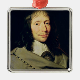 Blaise Pascal Metalen Ornament