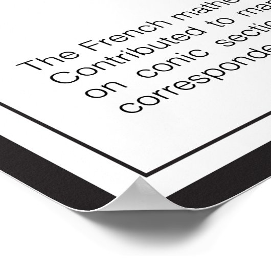 Blaise Pascal Poster (Hoek)