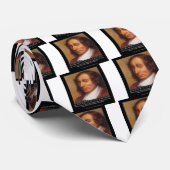 Blaise Pascal Religieus Kwaad Citaat Stropdas (Opgerold)