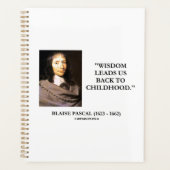 Blaise Pascal Wisdom leidt ons terug naar de kinde Planner (Voorkant)