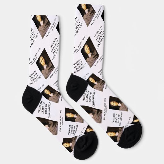 Blaise Pascal Wisdom leidt ons terug naar de kinde Sokken (Rechts)