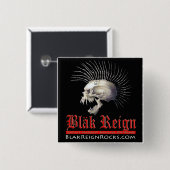 Blak Reign Button (Voorkant /achterkant)