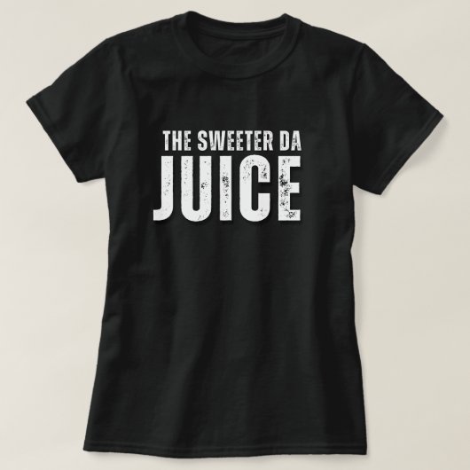 BLAKBOXX DE ZOETER DA JUICE T-SHIRT (Design voorkant)