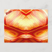 BLAKE ~ 3D Fractal Design Pattern ~ Briefkaart (Voorkant)
