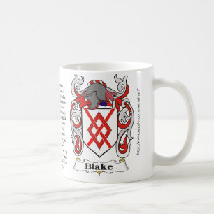Blake Family Coat of Arms mok