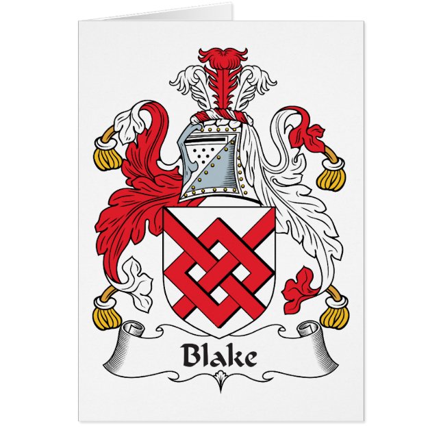 Blake Family Crest (Voorkant)