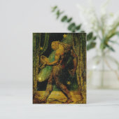 Blake Ghost van een Flea Fine Art Briefkaart (Staand voorkant)