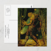 Blake Ghost van een Flea Fine Art Briefkaart (Voorkant / Achterkant)