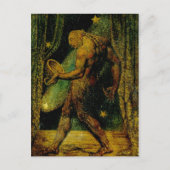 Blake Ghost van een Flea Fine Art Briefkaart (Voorkant)