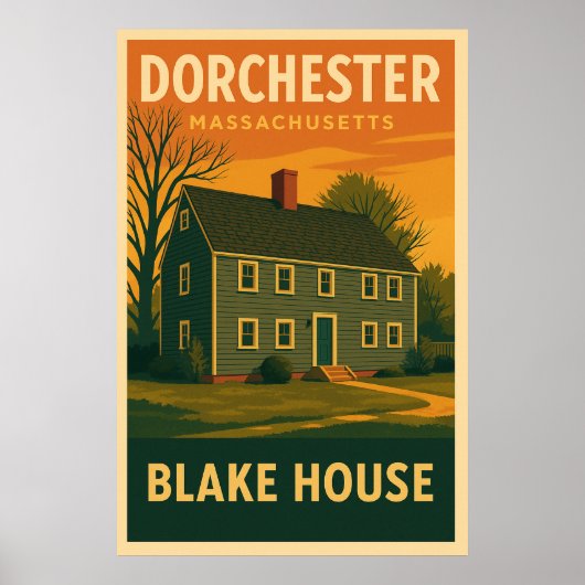 Blake House Travel Poster (Voorkant)