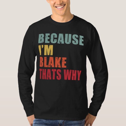 Blake Iedereen praat over Blake T-shirt (Voorkant)