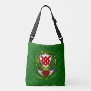 Blake Irish Shield & Claddagh Crossbody Tas